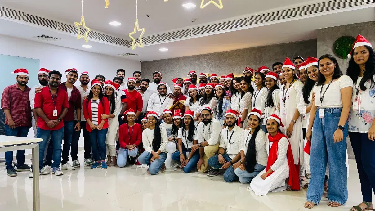 Testing Mavens holiday celebration